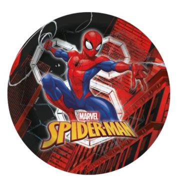 Piatti Spiderman Cm. 26 Pz.6