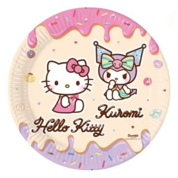 Piatti Hello Kitty & Kuromi Pz.8