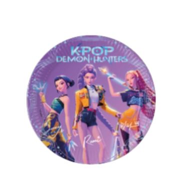 Piattini K-pop Huntrix Cm. 20 Pz.8