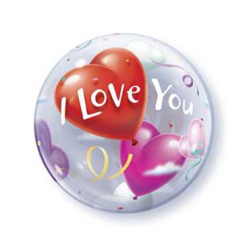 PALLONCINO I LOVE YOU CUORE PZ.1