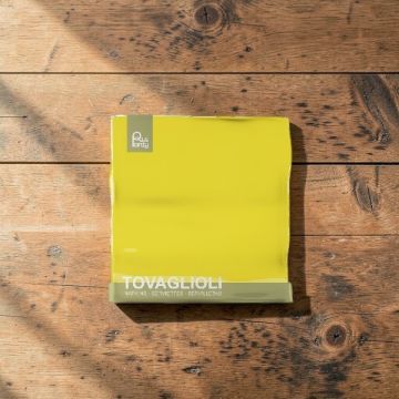 Tovagliolo Cm 33x33 Giallo Pz.40