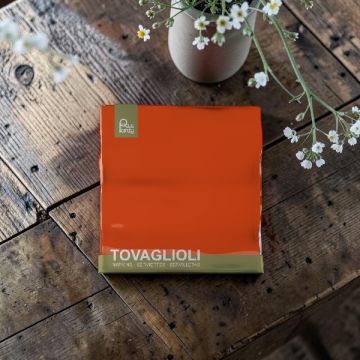 Tovagliolo Cm 33x33 Arancione Pz.40