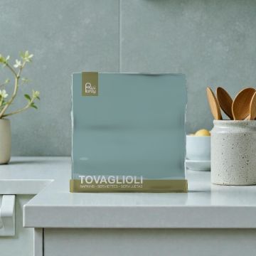 Tovagliolo Cm 33x33 Verde Polvere Pz.40