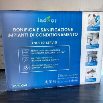 Sistema Espositivo Led 392X198X32 CM.