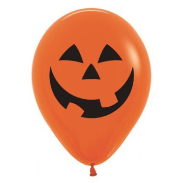 Palloncino  Zucca Halloween 12" Pz.12