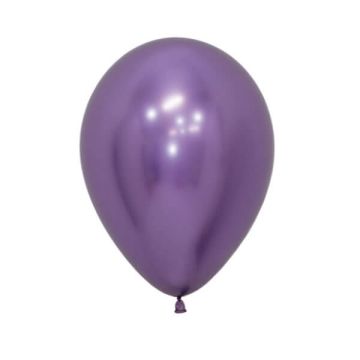 Palloncino Viola Reflex (12") Pz.50