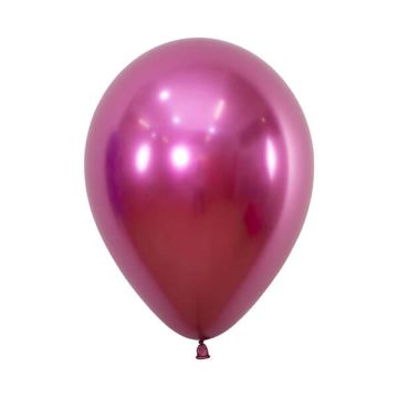 Palloncino fuchsia reflex (18") pz.6