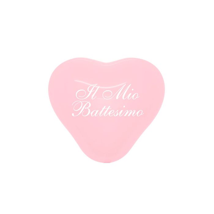 Palloncino Il Mio Battesimo 6" Pz.100 Colore Pastello Rosa 109 Stampa Bianca Cm.15 main product photo