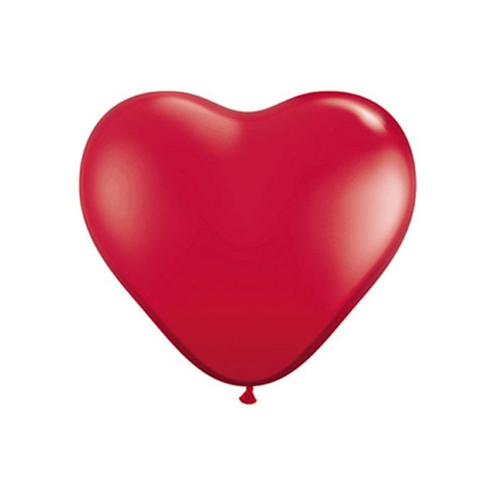 Palloncino Cuore Rosso (015) 6" Pz.50 main product photo
