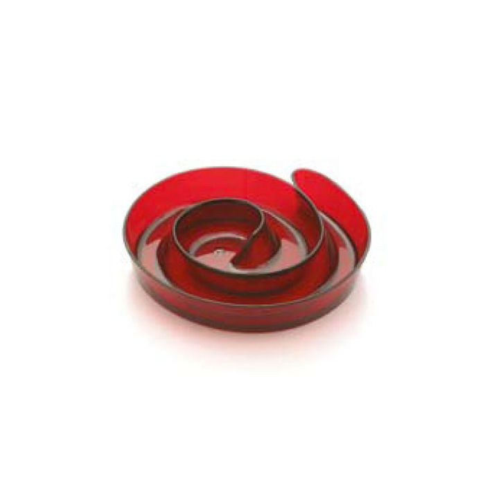 Vassoio Chiocciola Rosso Pz.1 Cm.18 X Cm.17 main product photo