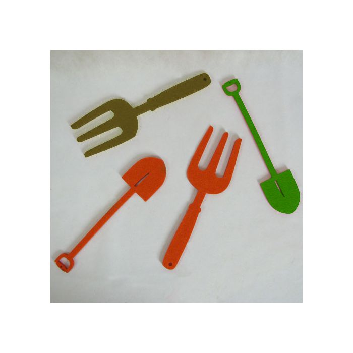 Attrezzi Giardino In Feltro Cuoio Pz.6 Cm.20 main product photo