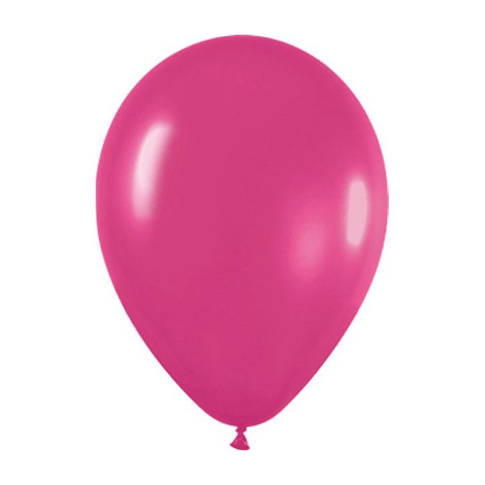Palloncino Fuxia (512) 12" Pz.100 Colore Metallizzato Cm.30 main product photo