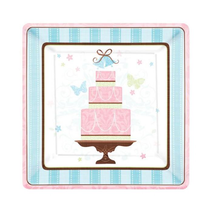 Piattini Matrimonio Pz.18 Cm.17.7 main product photo