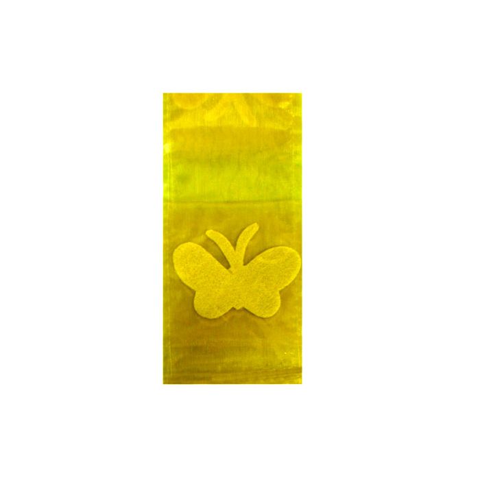 Nastro organza farfalle giallo pz.1, MT.2 main product photo