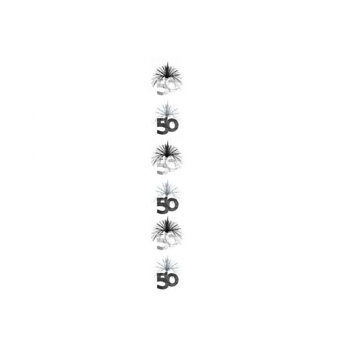 Festone 50 Anni Ciuffo Pz.1 Mt.2.10 main product photo