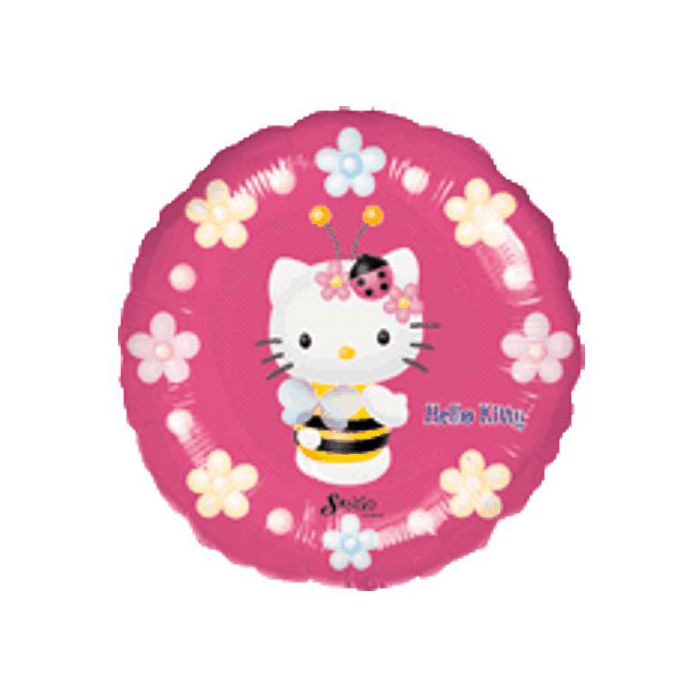 Palloncini Hello Kitty Pz.5 Mylar Mini 9" Cm.23 Da Saldare Esclusa Bacchetta main product photo