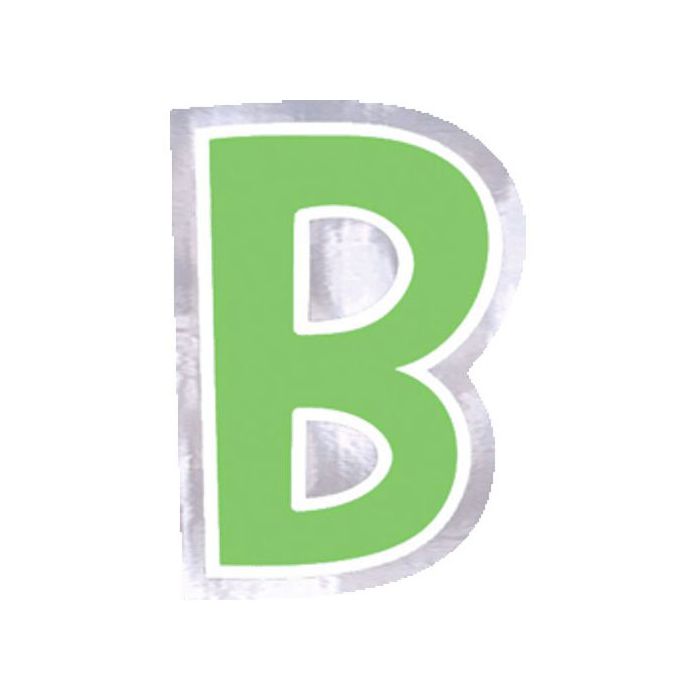 Adesivo Lettera B (48 pz) Multicolor - Sticker Palloncini Anagram main product photo