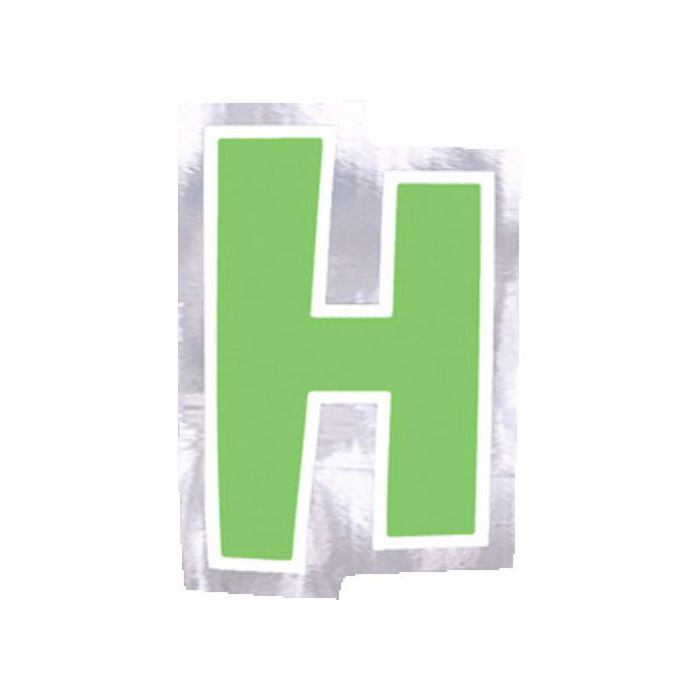 Adesivo Lettera H (48 pz) Multicolor - Sticker Palloncini Anagram main product photo