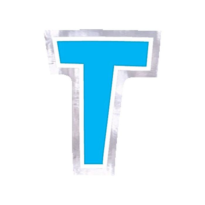 Adesivo Lettera T (48 pz) Multicolor - Sticker Palloncini Anagram main product photo