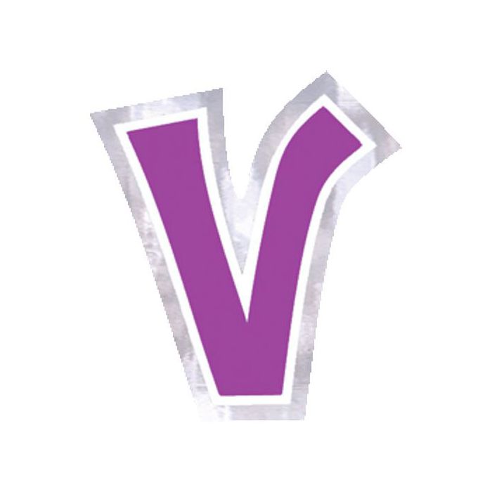 Adesivo Lettera V (48 pz) Multicolor - Sticker Palloncini Anagram main product photo