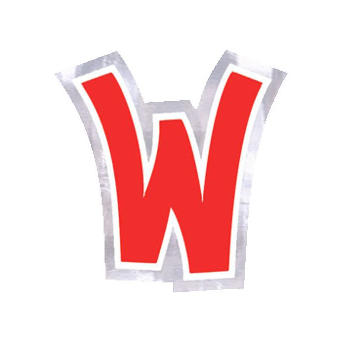 Adesivo Lettera W (48 pz) Multicolor - Sticker Palloncini Anagram main product photo