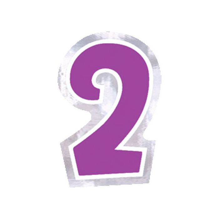 Adesivo Numero 2 (48 pz) Multicolor - Sticker Palloncini Anagram main product photo