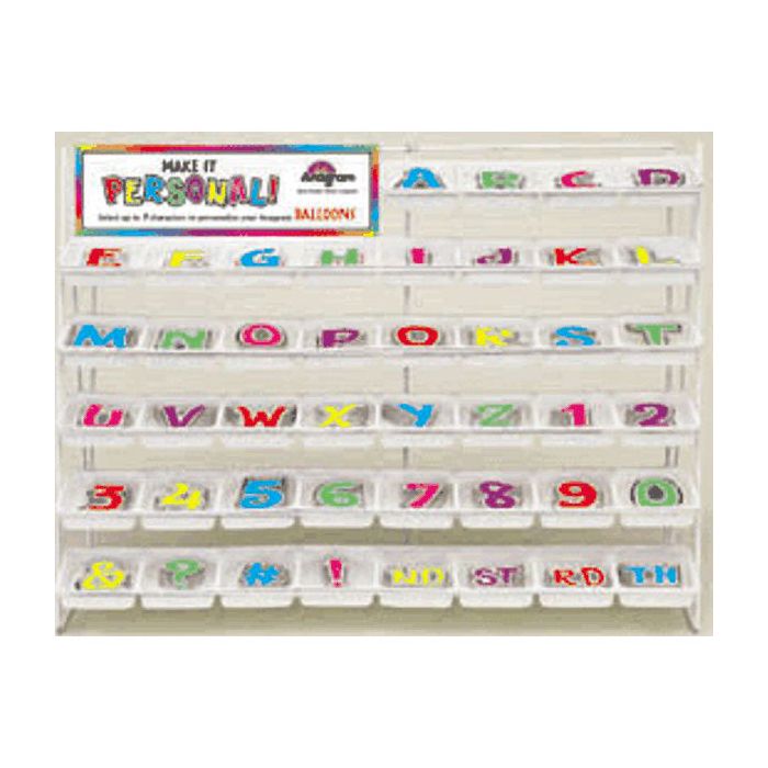 Espositore Per Lettere E Numeri Pz.1 Espositore Vuoto main product photo