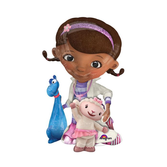 Palloncino Dottoressa Peluche Pz.1 Mylar Airwalker Cm.81 X Cm.h.116 main product photo