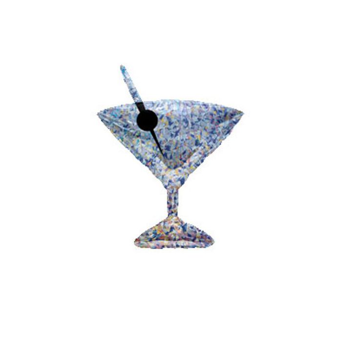 Palloncino Matrimonio Coppa Martini Pz.1 Mylar Sagomato Cm.61 X Cm.84 Holographic main product photo