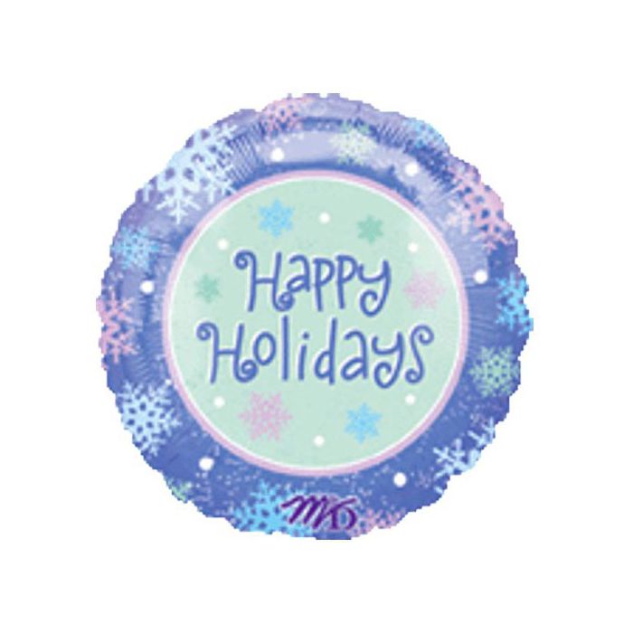 Palloncino Happy Holiday Spz.1 Mylar Tondo 18" Cm.45 main product photo