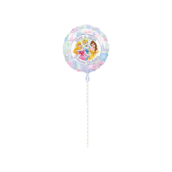 Palloncino Principesse Pz.5 Mylar Tondo 32" Cm.81 main product photo