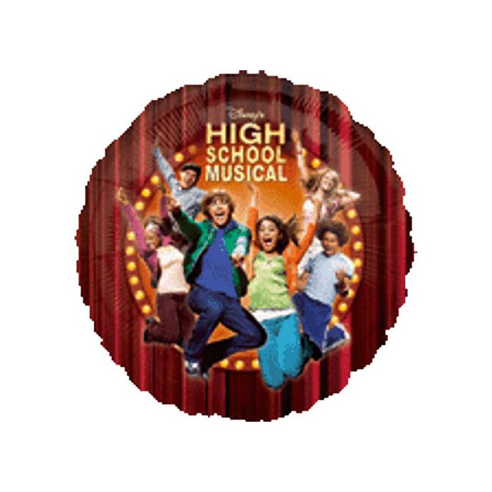 Palloncino High School Musical Pz.1 Mylar Tondo 18" Cm.45 main product photo