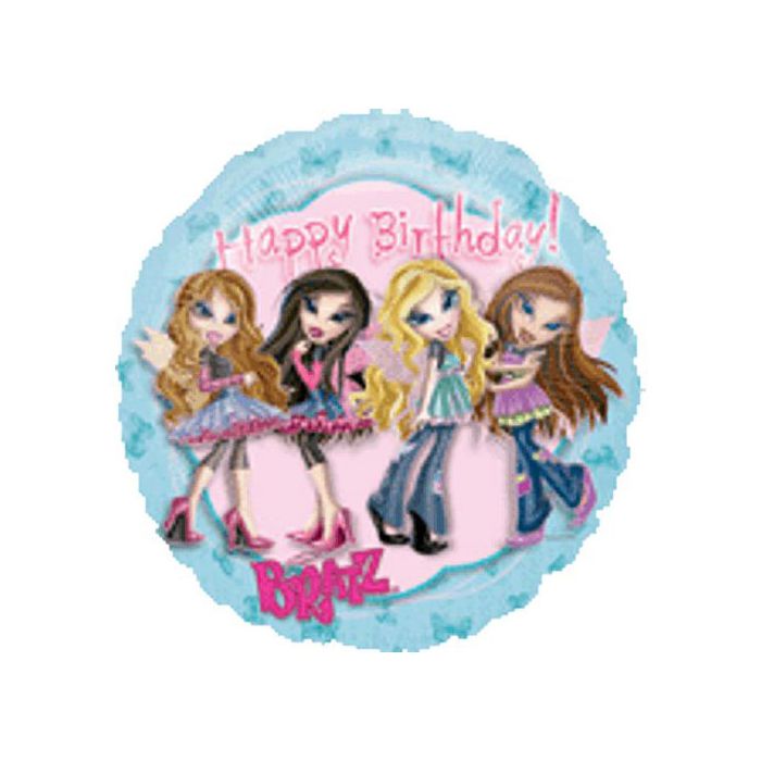 Palloncino Bratz Pixies Pz.1 Mylar Tondo 18" Cm.45 main product photo