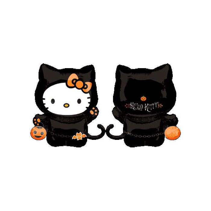 Palloncino Hello Kitty Halloween Pz.1 Mylar Sagomato Cm.64 X 76 main product photo