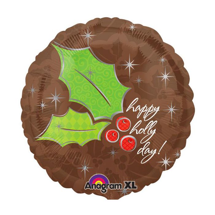 Palloncino Happy Holiday Pz.1 Mylar Tondo 18" Cm.45 main product photo