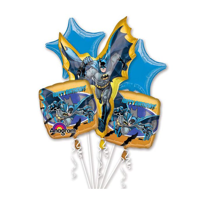 Palloncini Batman Bouquet Mylar Bouquet Pz.5 main product photo