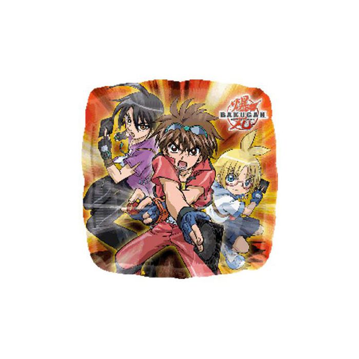 Palloncino Bakugan Pz.1 Mylar Quadrato 18" Cm.45 main product photo