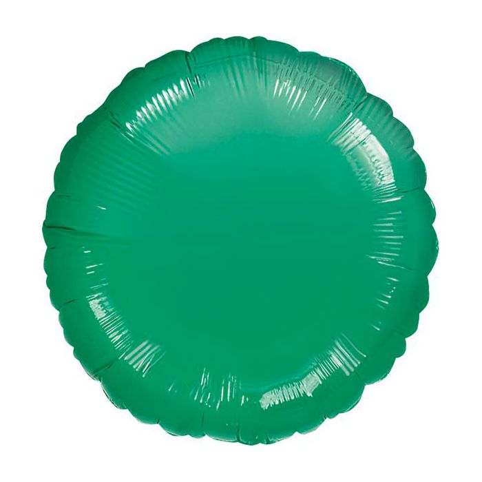 Palloncino Tondo Verde 18" Pz.5 Mylar Tondo 18" Cm.45 main product photo