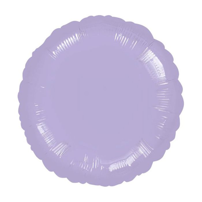 Palloncino Tondo Lilla 18" Pz.5 Mylar Tondo 18" Cm.45 main product photo