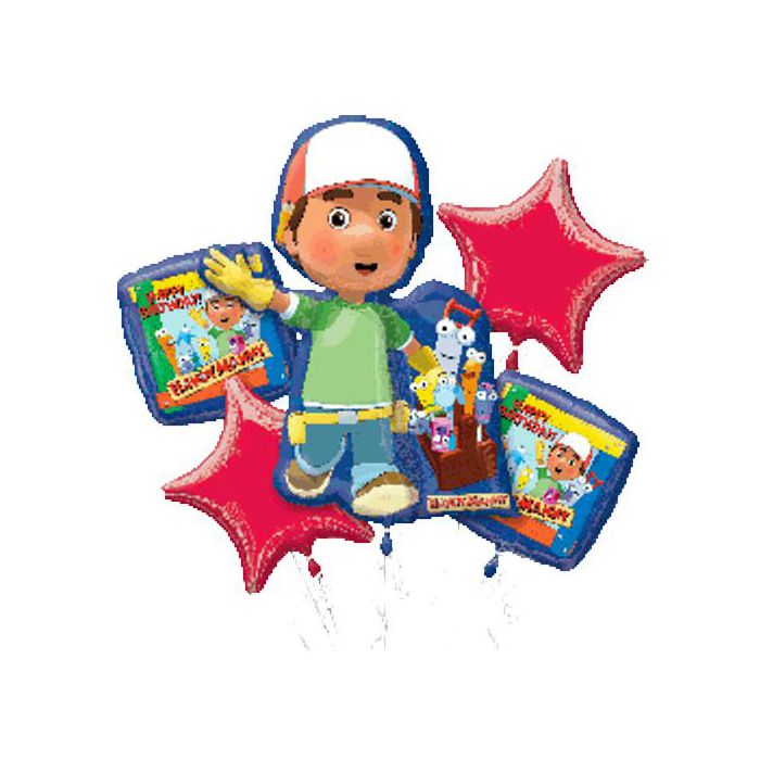 Palloncino Handy Manny Bouquet Mylar Bouquet Pz.5 main product photo