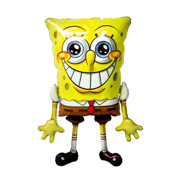 Palloncino Spongebob Square Pants Pz.1 Mylar Airwalkers Cm.h. 117 X Cm.l.74 main product photo