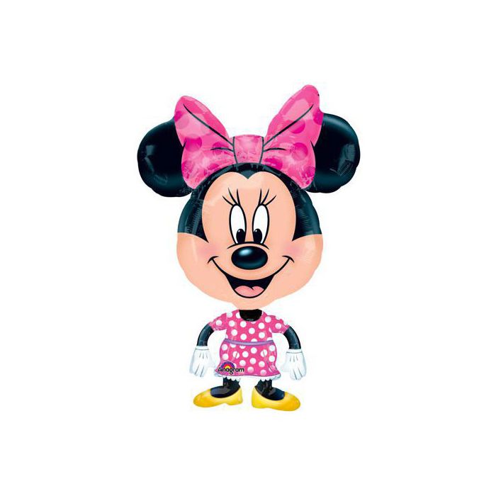 Palloncini Minnie Mouse Pz.1 Mylar Airwalker Cm.78 X Cm.55 main product photo