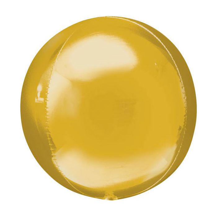 Palloncino Orbz Oro Pz.1 Mylar 3d Orbz Cm.38 X Cm.40 main product photo