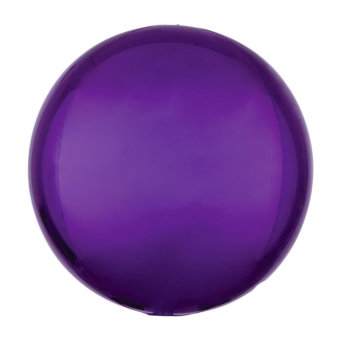 Palloncino Orbz Viola Pz.1 Mylar 3d Orbz Cm.38 X Cm.40 main product photo
