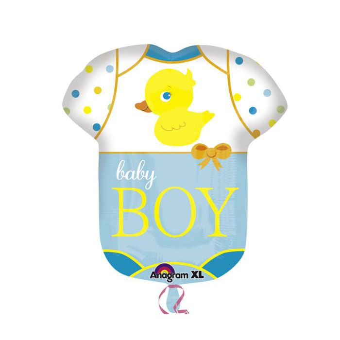 Palloncini Bambino Body Pz.1 Mylar Sagomato Cm.55 X Cm.60 main product photo