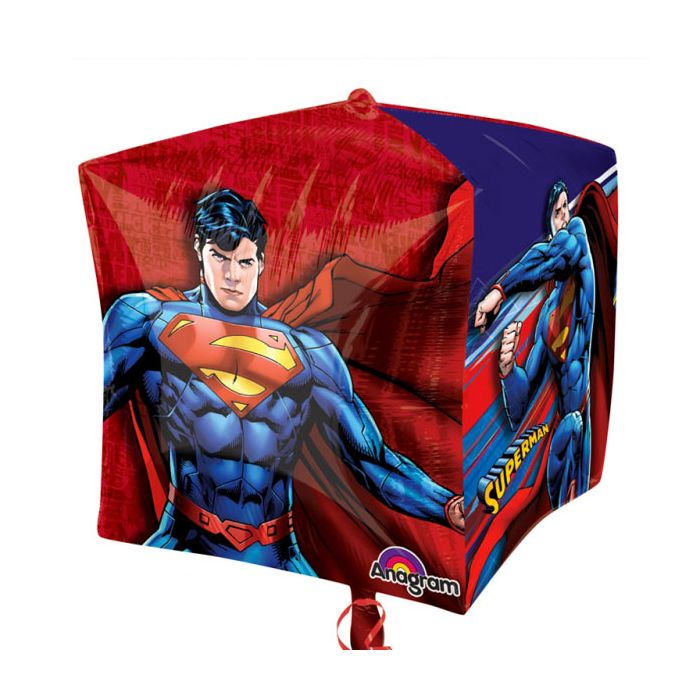 Palloncini Superman Pz.1 Mylar Cubo Cm.38 X Cm.h.38 main product photo