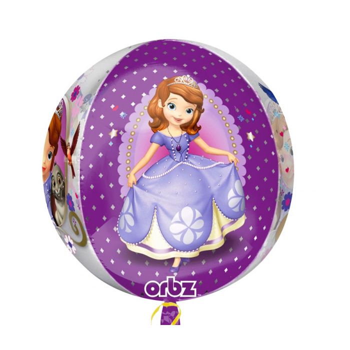 Palloncini Sofia Principessa Orbz Pz.1 Cm.38 X Cm.40 Orbz 3d main product photo
