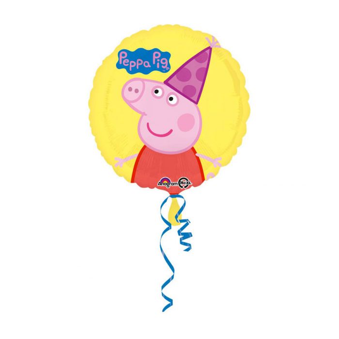 Palloncini Peppa Pig Pz.1 Mylar Tondo 18" Cm.45 main product photo