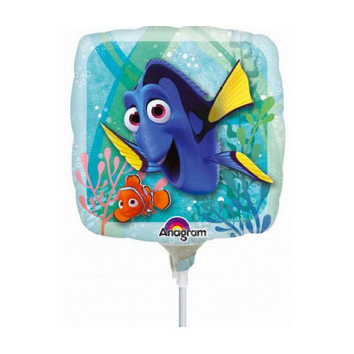 Palloncini Alla Ricerca Di Dory Pz.5 Mylar Mini Shape Da Saldare Esclusa Bacchetta main product photo