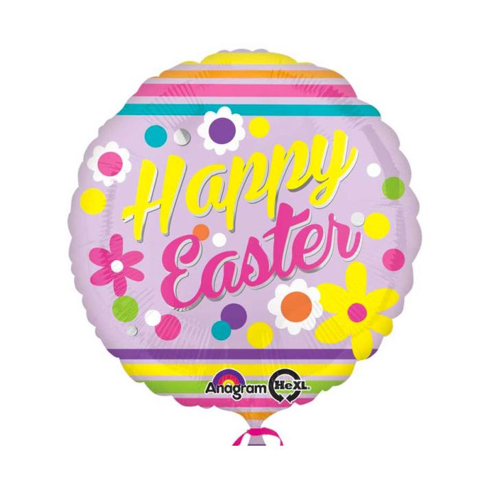 Palloncino Buona Pasqua Pz.1 Mylar Tondo 18" Cm.45 main product photo